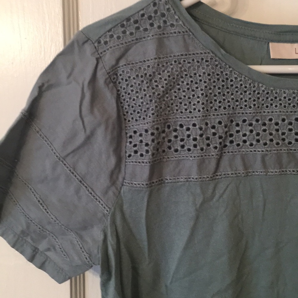 Lattice cut-out tee FINAL PRICE